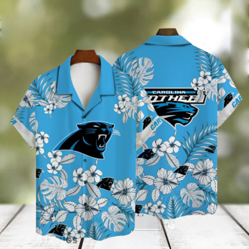 Carolina Panthers National Football League 3D AOP Hawaiian Shirt For Fans - Limotees