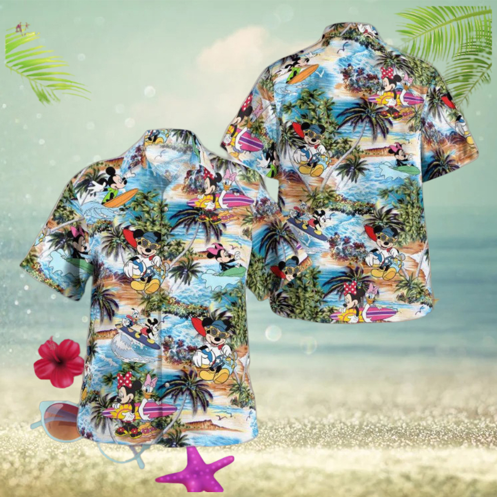 Cartoon Summer Beaches Tropical Hawaiian Shirt - Limotees