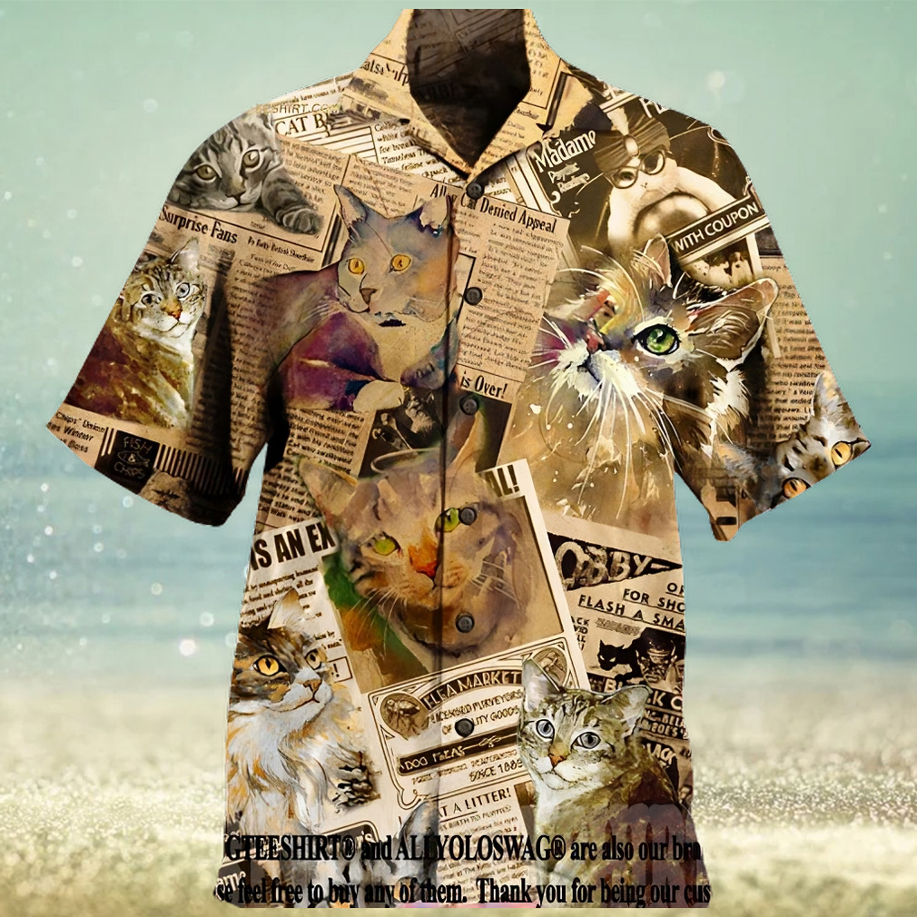 Cat Journal Summer Cats Lover All Over Printed Hawaiian Shirt - Limotees