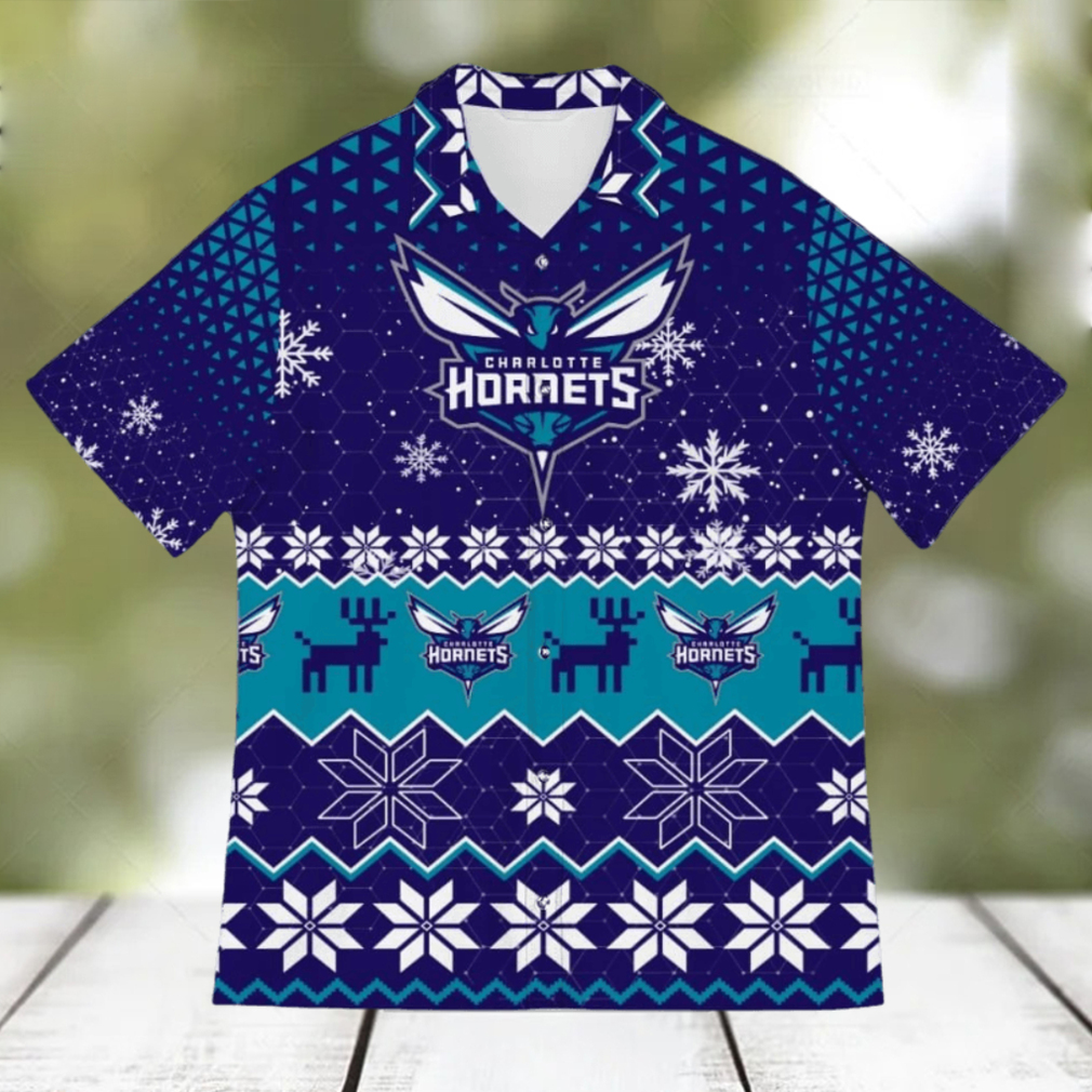 Charlotte Hornets Sports Football American Ugly Hawaiian Shirt Gift Christmas - Limotees