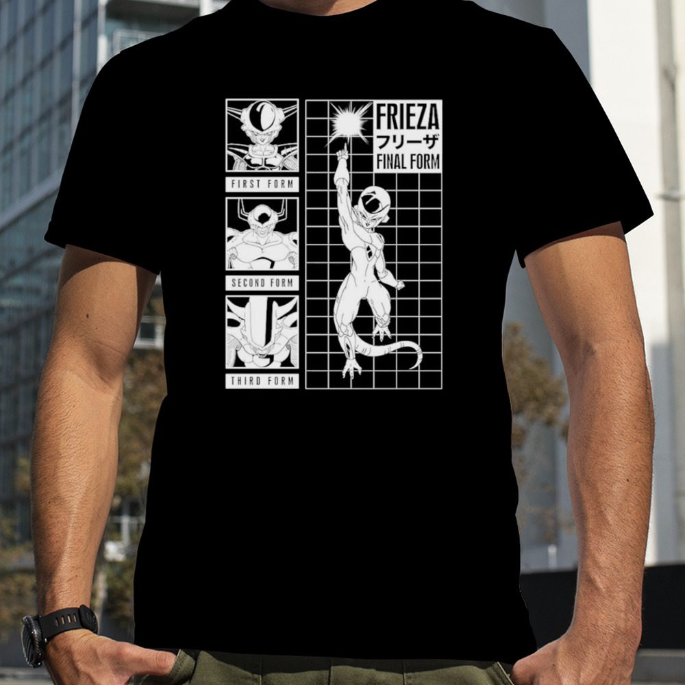 Dragon Ball Z Frieza Grid shirt