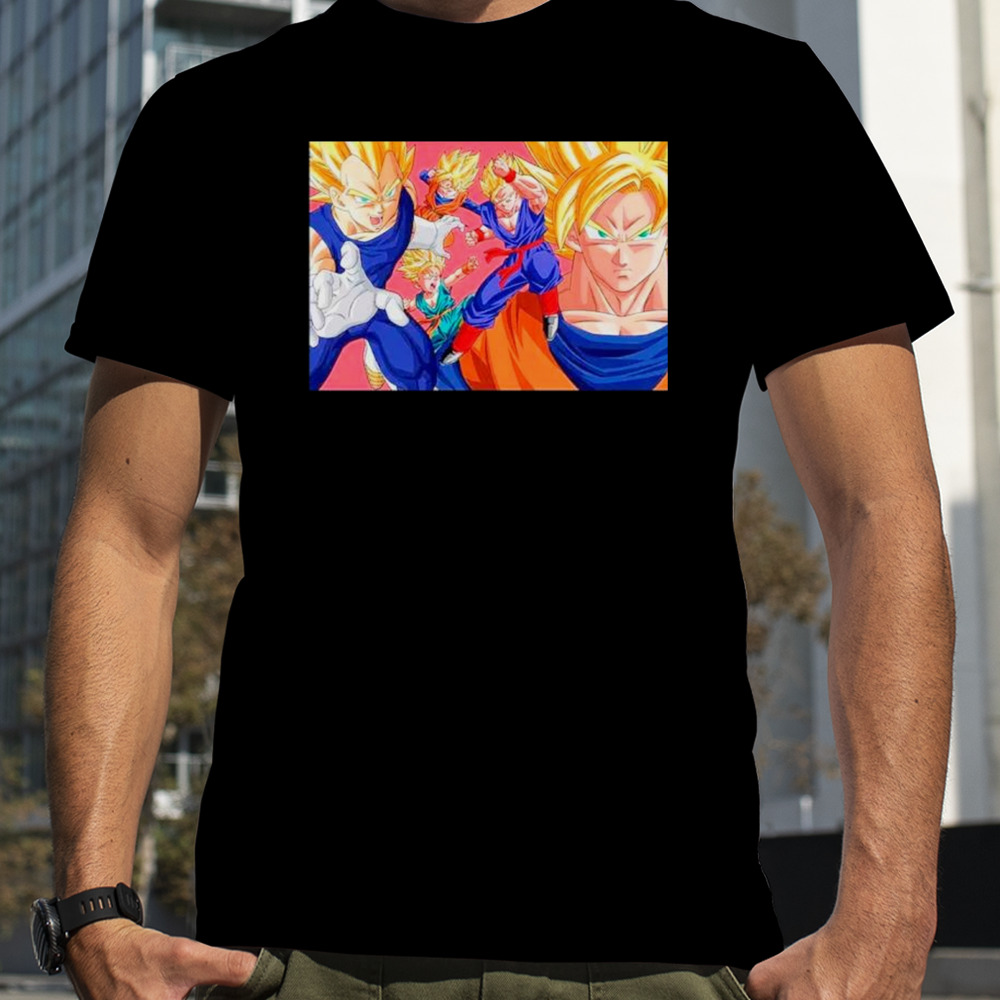 Dragon Ball Z Group Super Saiyan shirt