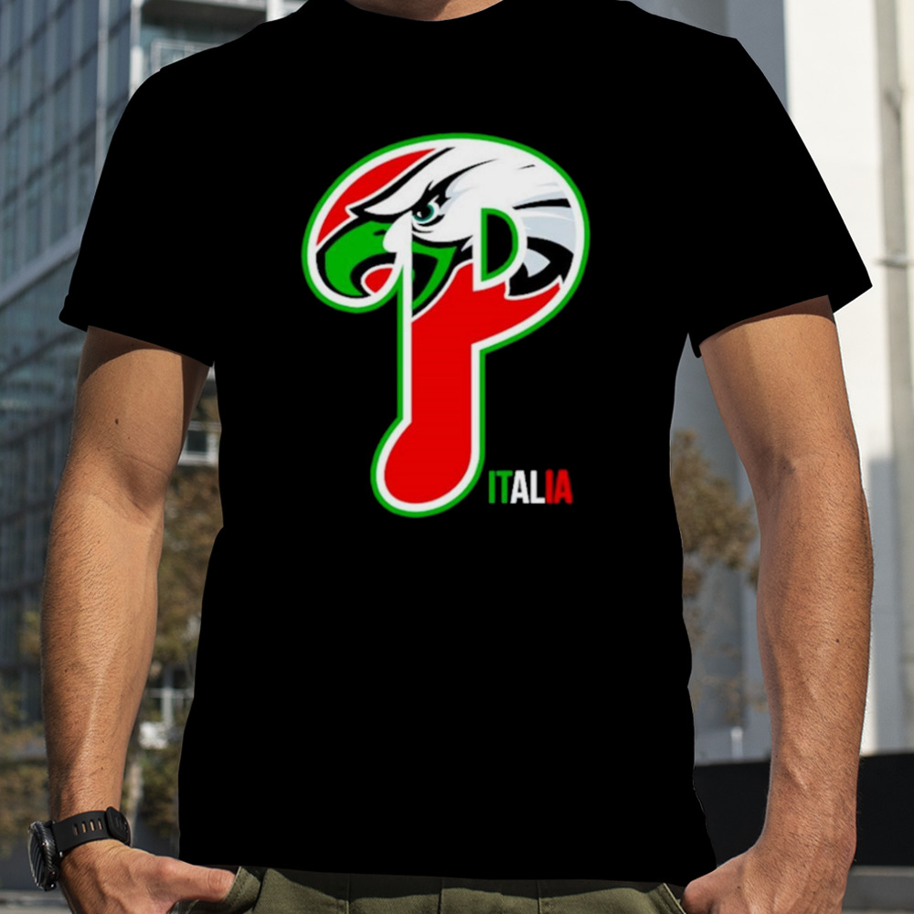 Eagles Phillies P Italia shirt