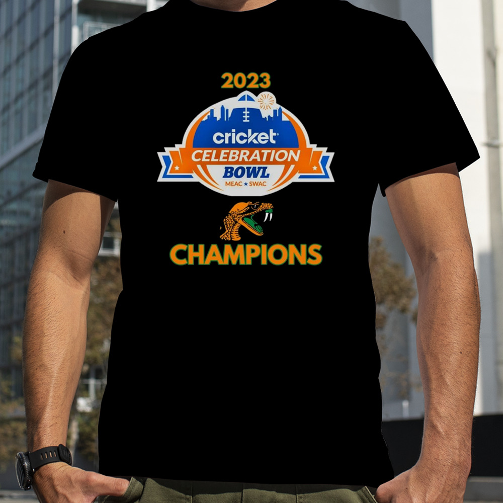 Florida A&M Rattlers 2023 Celebration Bowl Champions shirt