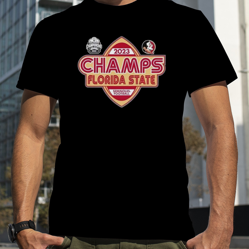 Florida State Seminoles Football 2023 ACC Conference Champions T-Shirt