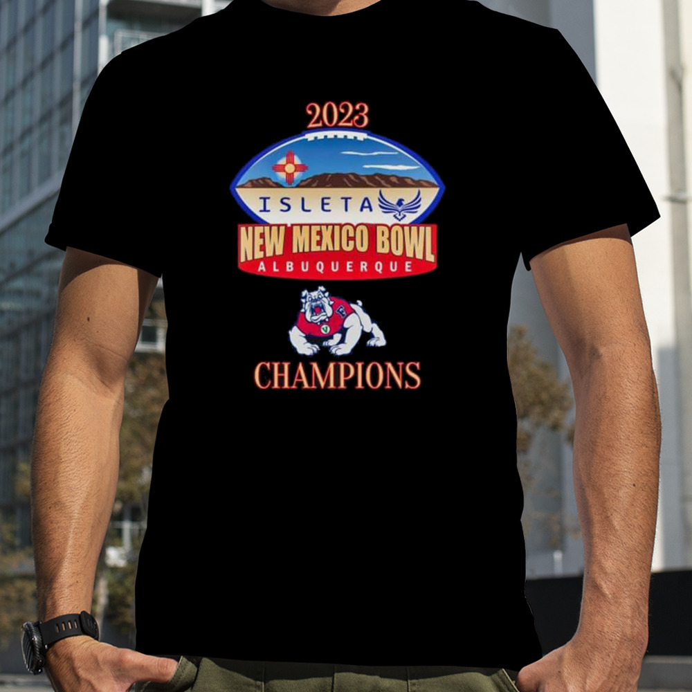 Fresno State Bulldogs 2023 Isleta New Mexico Bowl Albuquerque T-Shirt