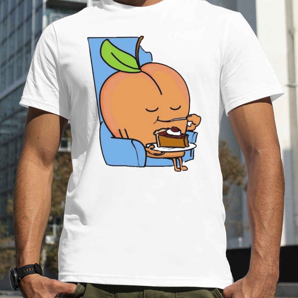 Georgia peach and pecan shirt