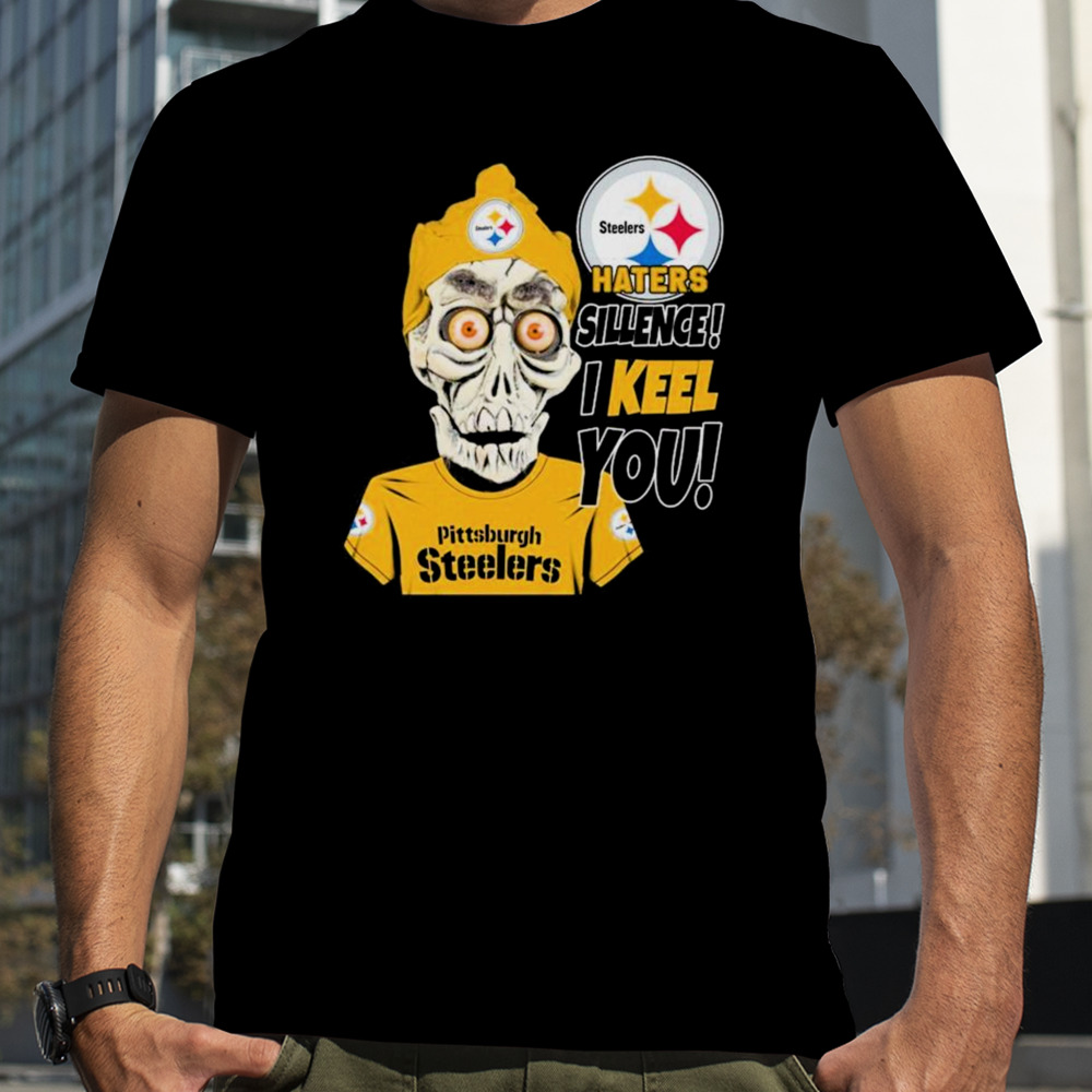 Jeff Dunham Haters Sillence I Keel You Pittsburgh Steelers T-Shirt