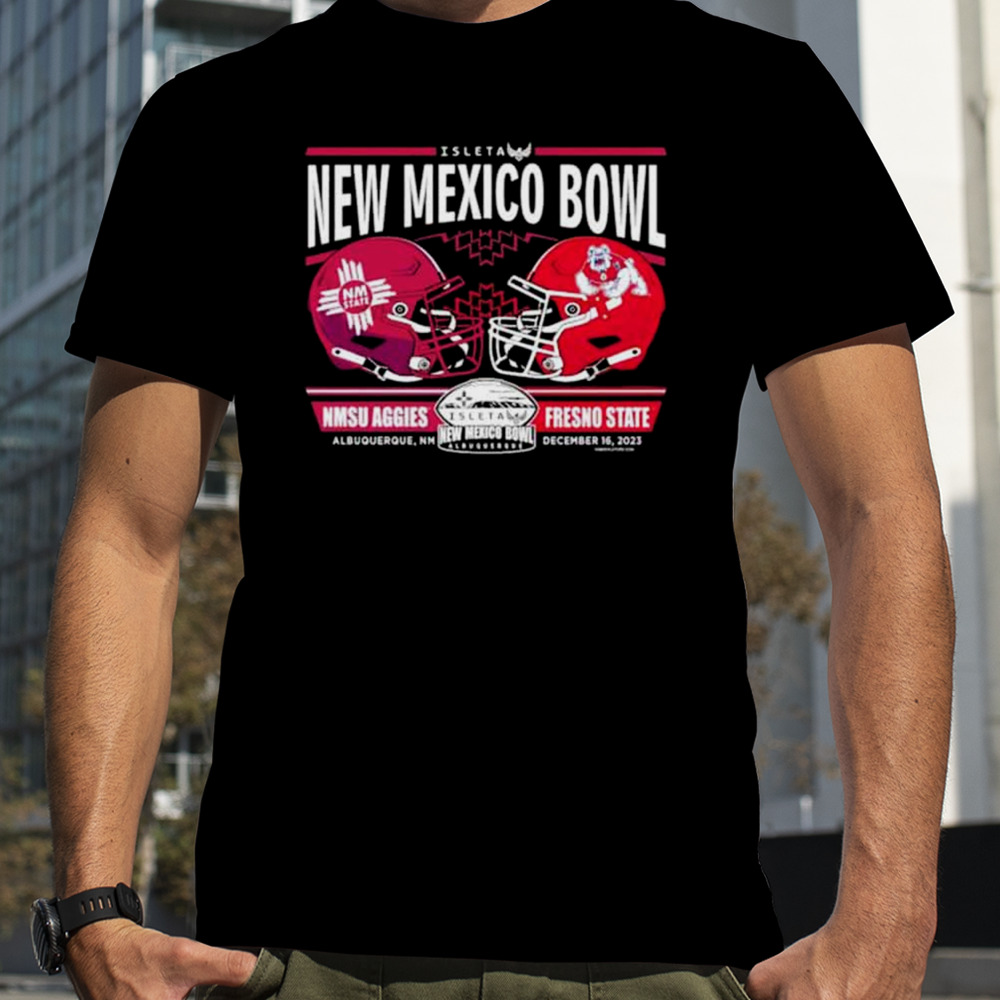 NMSU Aggies vs Fresno State 2023 Isleta New Mexico Bowl Final Score Matchup T-Shirt