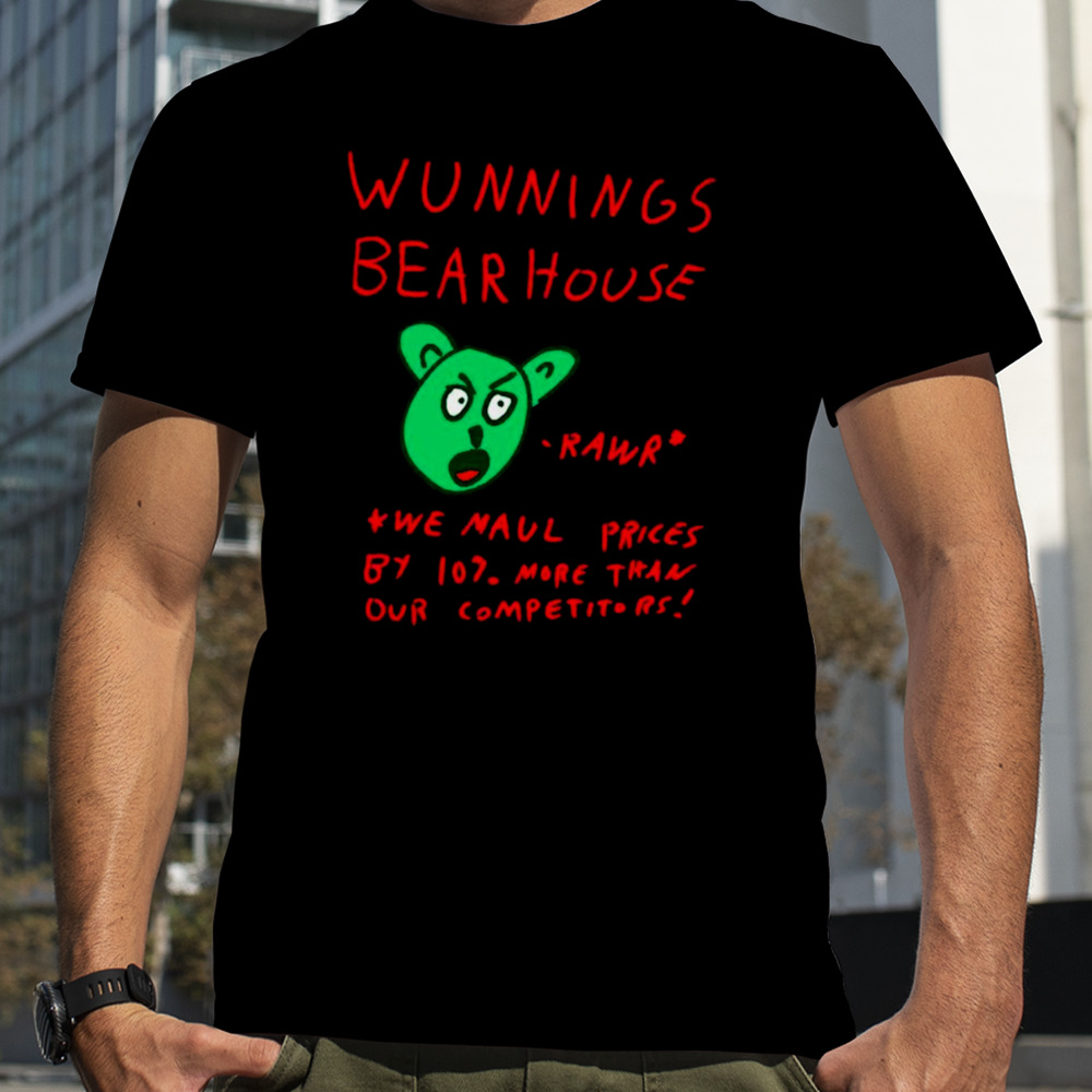 Rawr Wunnings bearhouse shirt