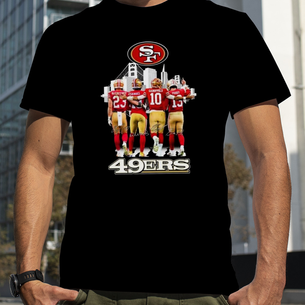 San Francisco 49ers Nfl Signatures City T-shirt