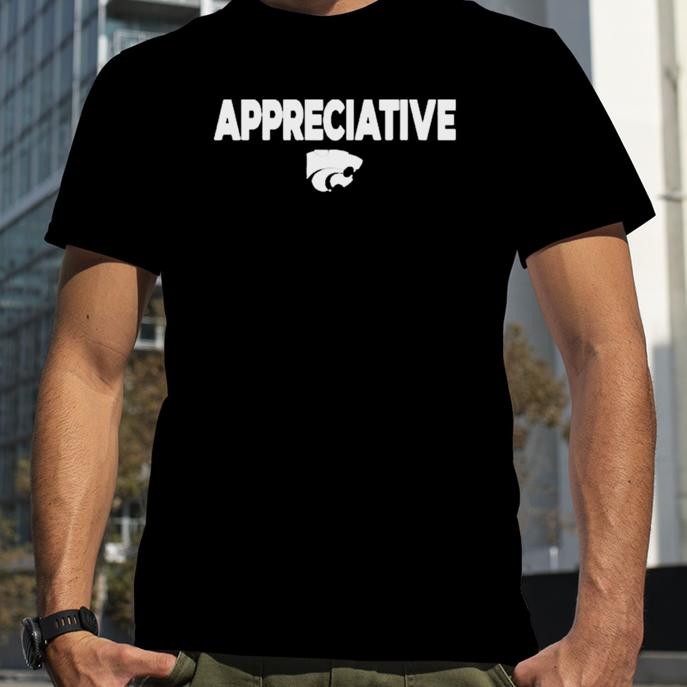 Appreciative K-State Coach Jerome Tang shirt