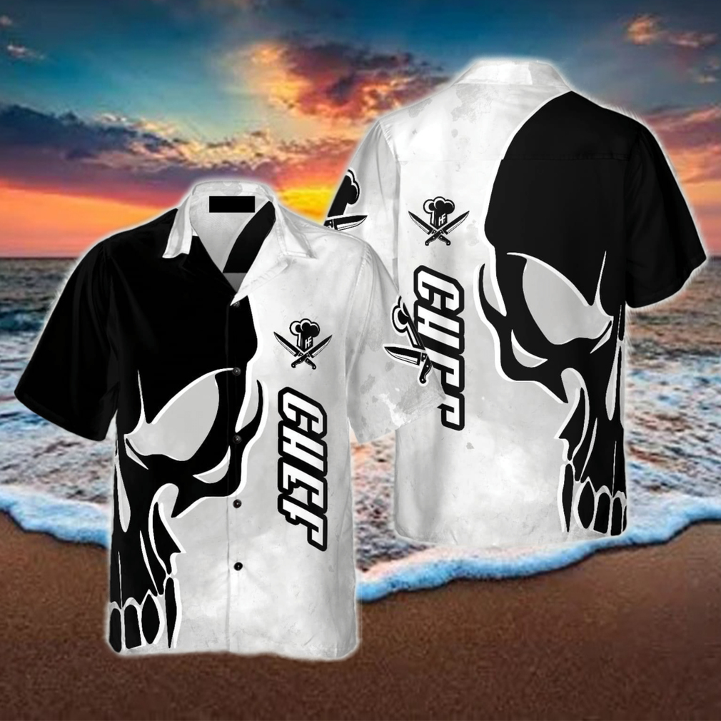 Chef Knife Skull Hawaiian Shirt Aloha Summer For Men And Women Gift - Limotees