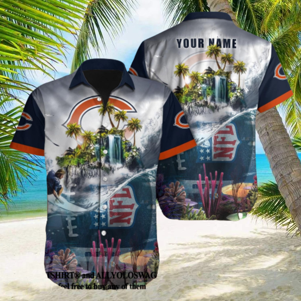 Chicago Bears NFL Classic Hawaiian Aloha Shirt - Limotees