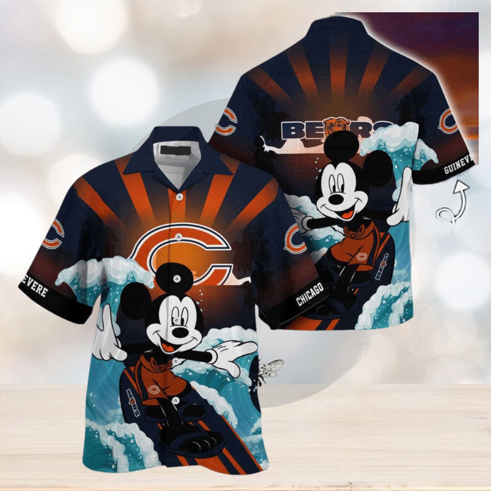 Chicago Bears NFL Summer Customized Hawaii Shirt For Sports Fans - Limotees