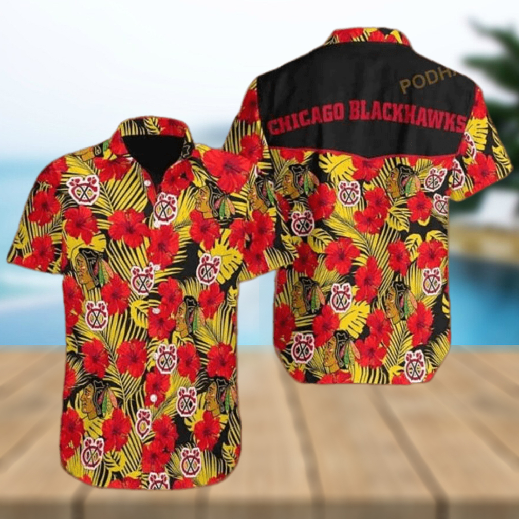 Chicago Blackhawks News 3D Funny Hawaiian Shirt - Limotees