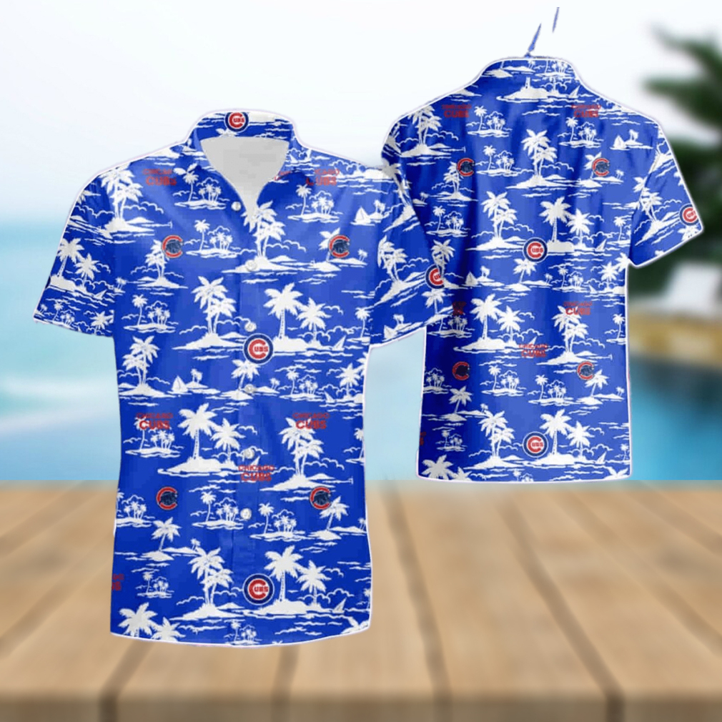 Chicago Cubs Baseball Summer Hawaiian Shirt And Short - Limotees