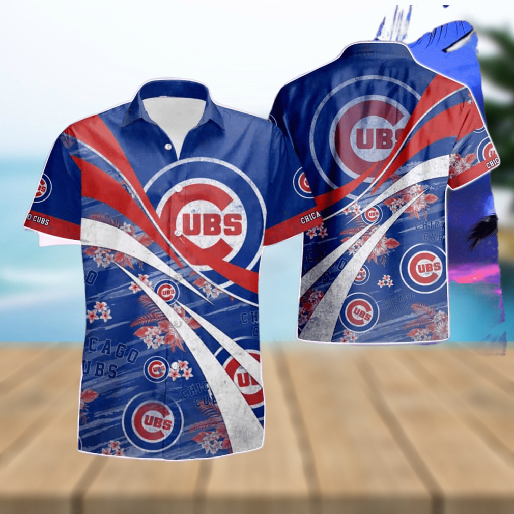 Chicago Cubs Hawaii Style Summer Beach Hawaiian Shirt And Short - Limotees