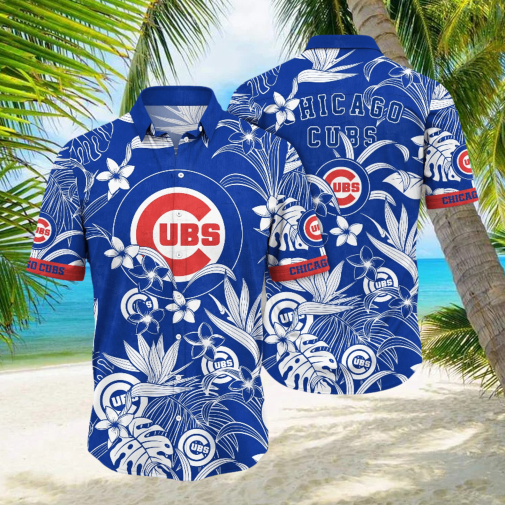 Chicago Cubs MLB Hawaiian Shirt Mid Yeartime Aloha Shirt - Limotees