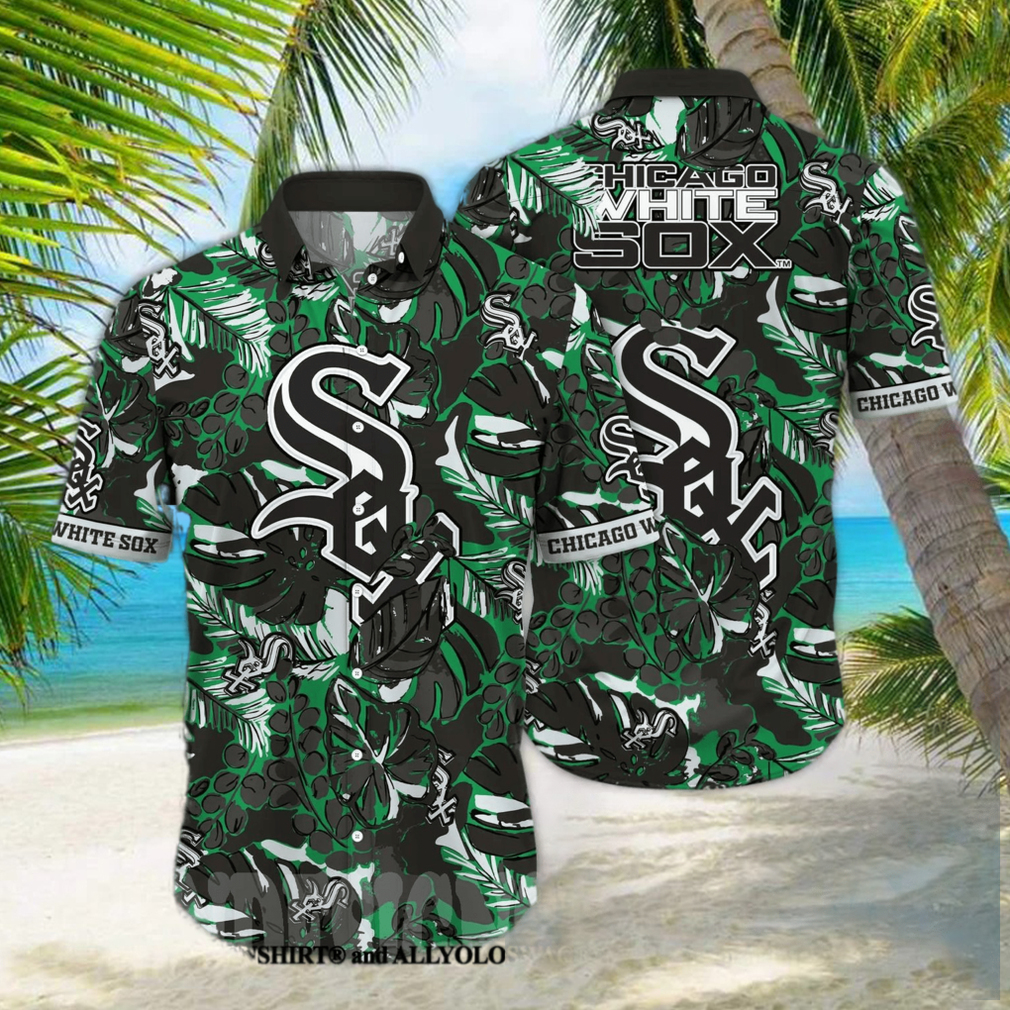 Chicago White Sox MLB Flower All Over Printed 3D Hawaiian Shirt - Limotees