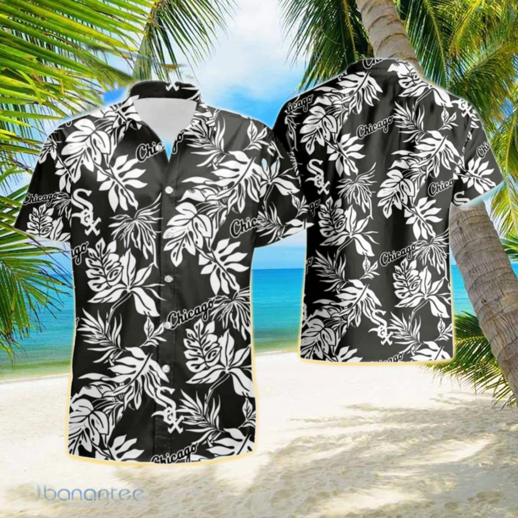 Chicago White Sox Tropical Flower Short Sleeve 2023 Summer Gift Hawaiian Shirt - Limotees