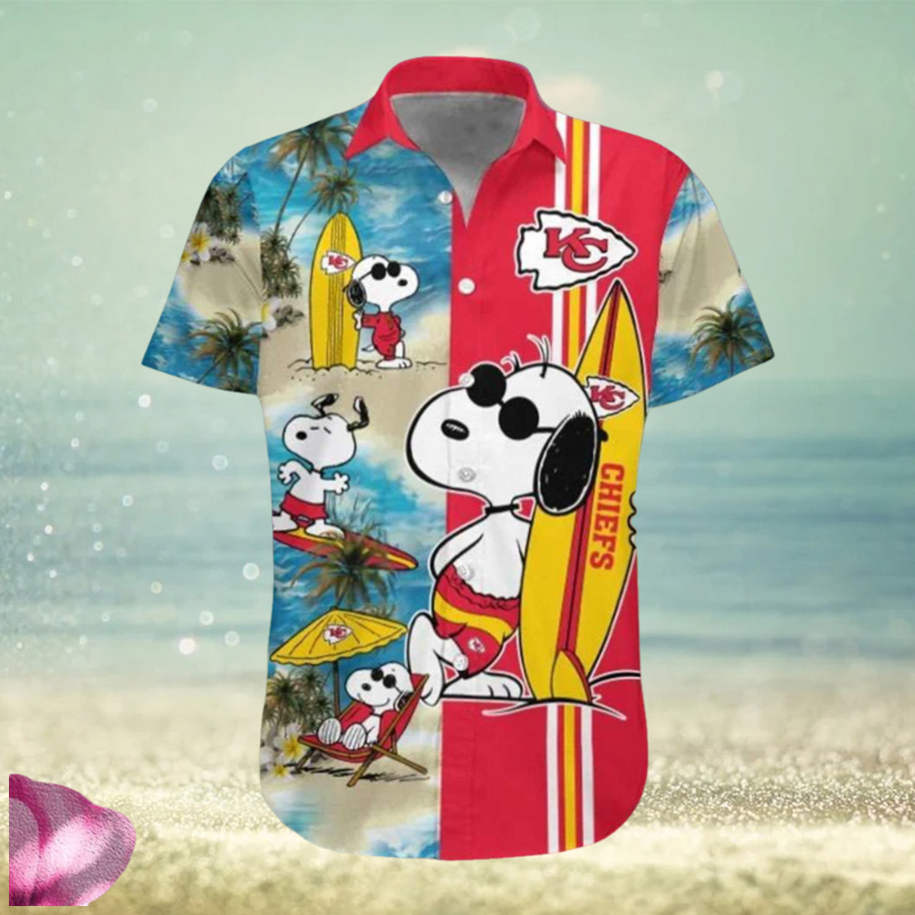 Chiefs Hawaiian Shirt Kansas City Chiefs Snoopy Hawaiian Shirt - Limotees