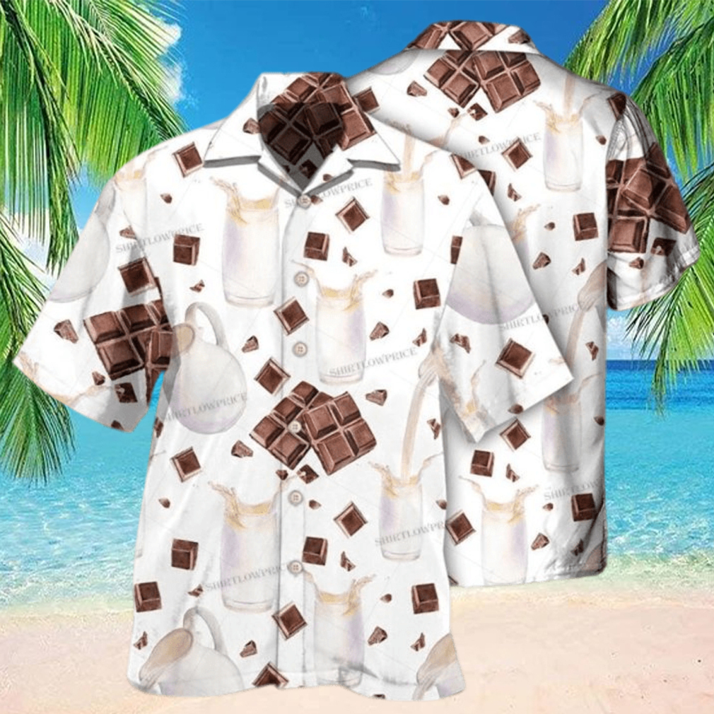 Chocolate Milk Is Cheaper Than Therapy Basic Style Hawaiian Shirt - Limotees