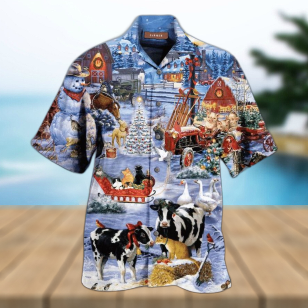 Christmas Love Farm Hawaiian Shirt - Limotees