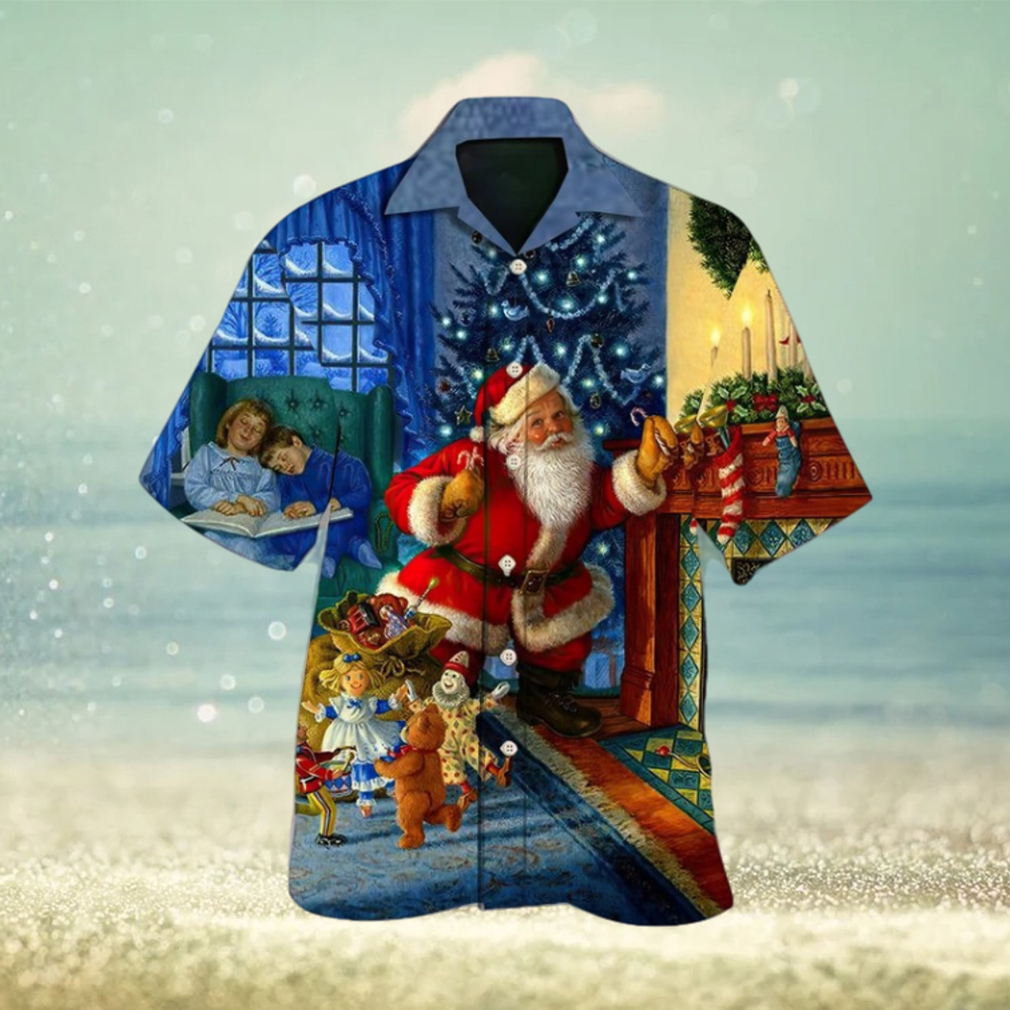 Christmas Santa Claus Hawaiian Shirt 3D Hawaiian Shirt - Limotees