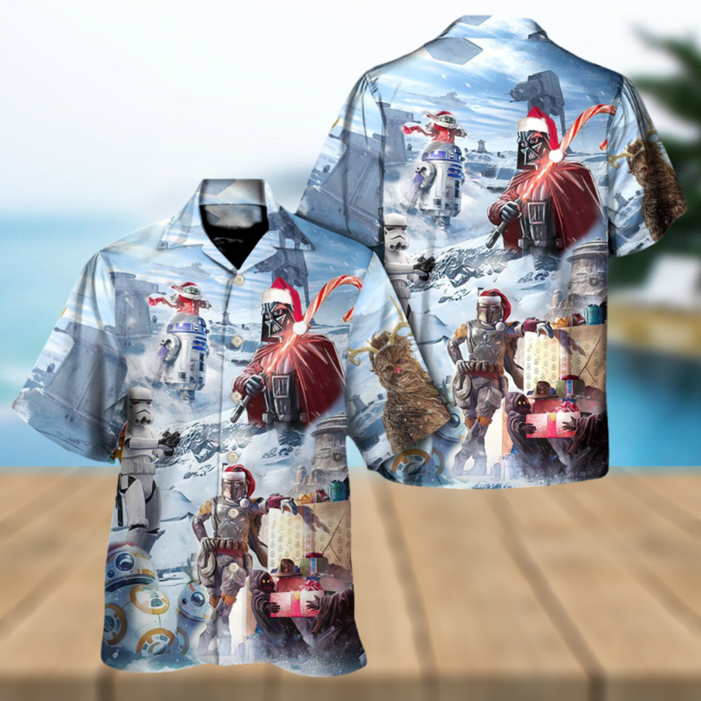 Christmas Star Wars Christmas Is Doing A Little Something Extra For Someone Hawaiian Shirt - Limotees