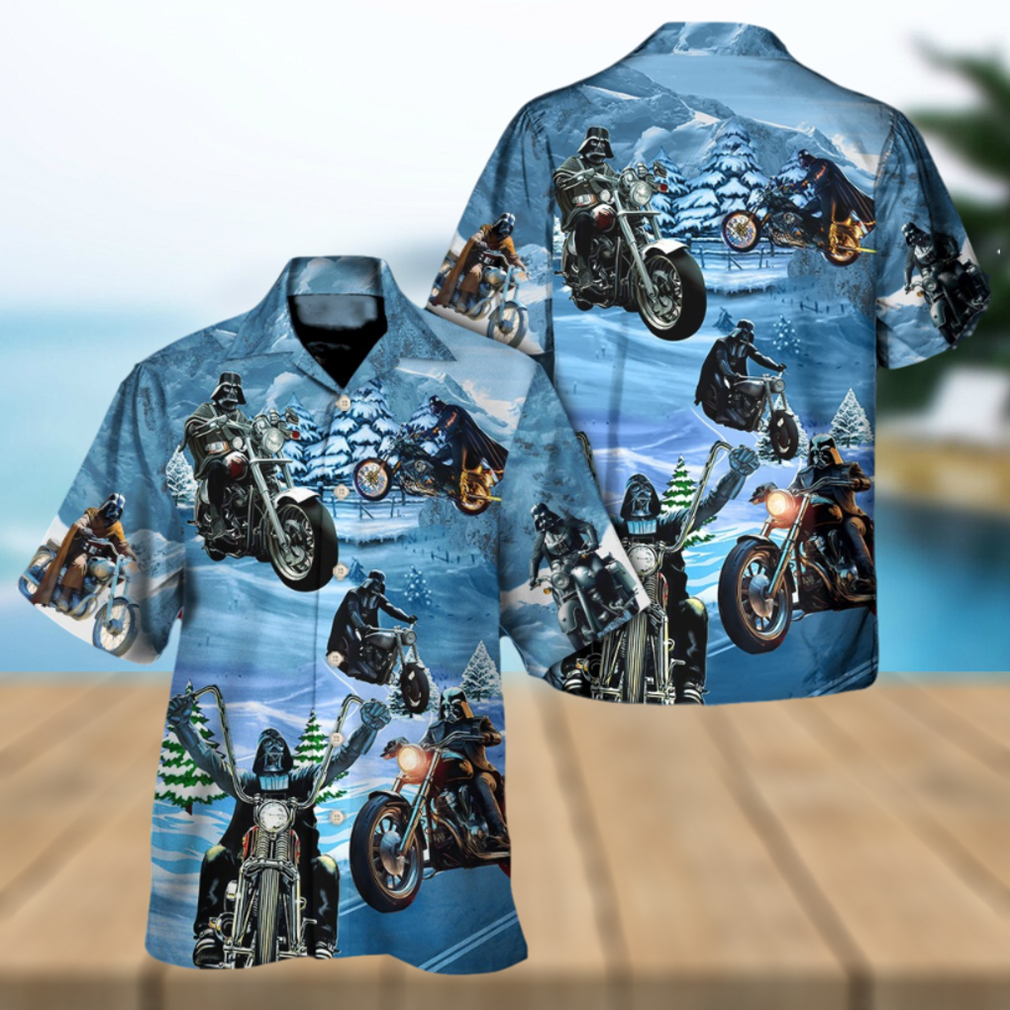 Christmas Star Wars Driving With Darth Vader Merry Christmas Hawaiian Shirt - Limotees