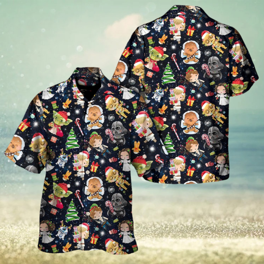 Christmas Star Wars Space Wars Christmas Hawaiian Shirt - Limotees