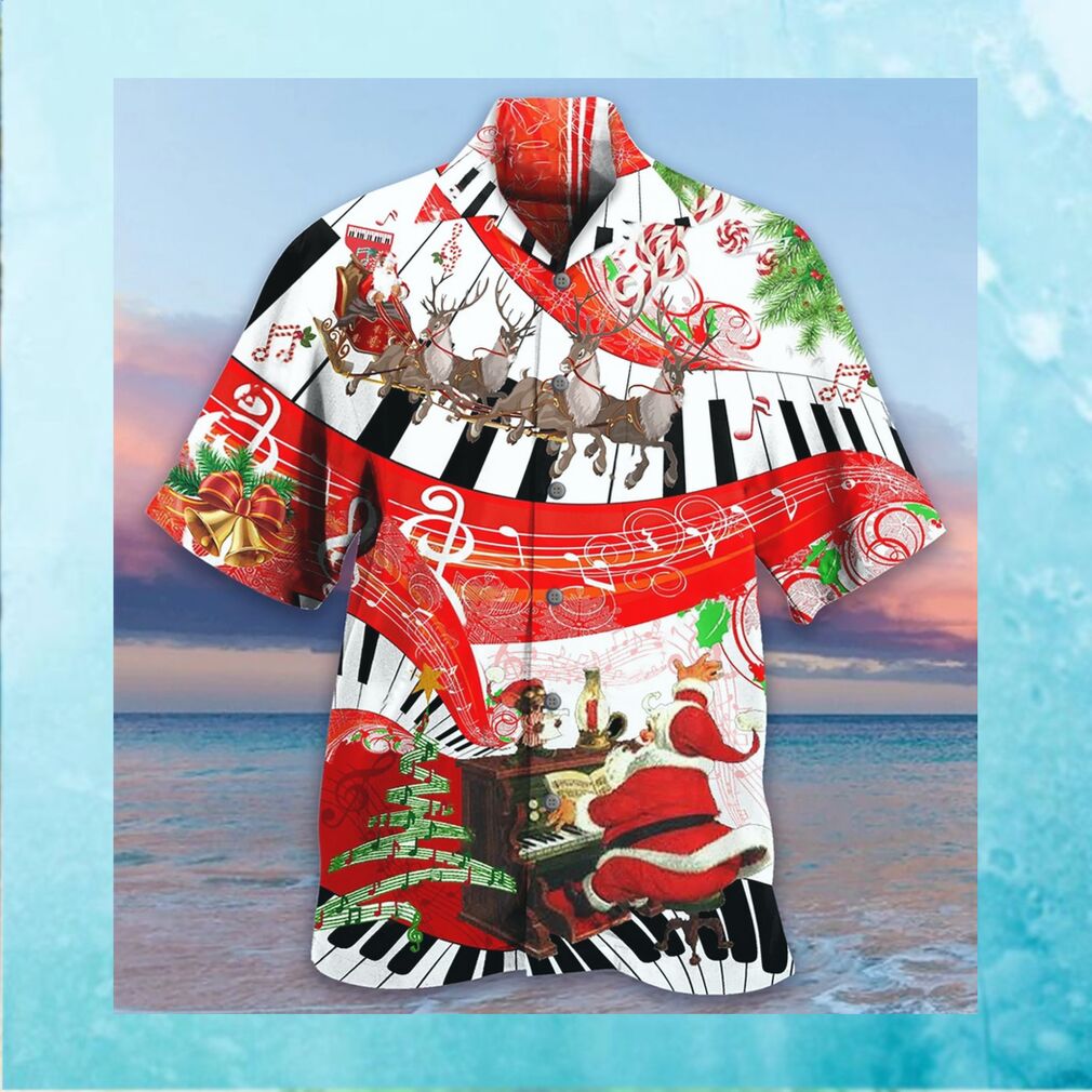 Christmas love music hawaiian shirt - Limotees