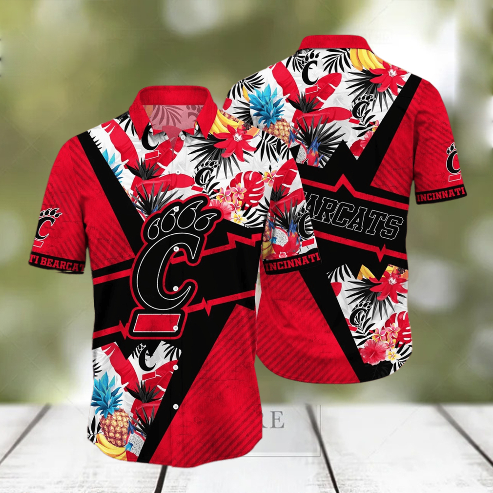 Cincinnati Bearcats NCAA Hawaiian Shirt Summer Aloha Funny Gift For Dad - Limotees