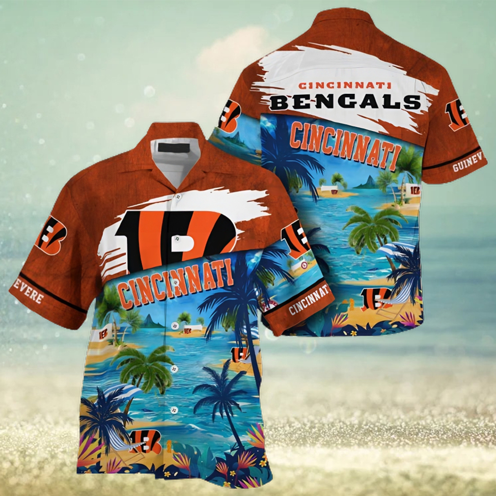 Cincinnati Bengals NFL Hawaiian Beach Summer Shirt - Limotees