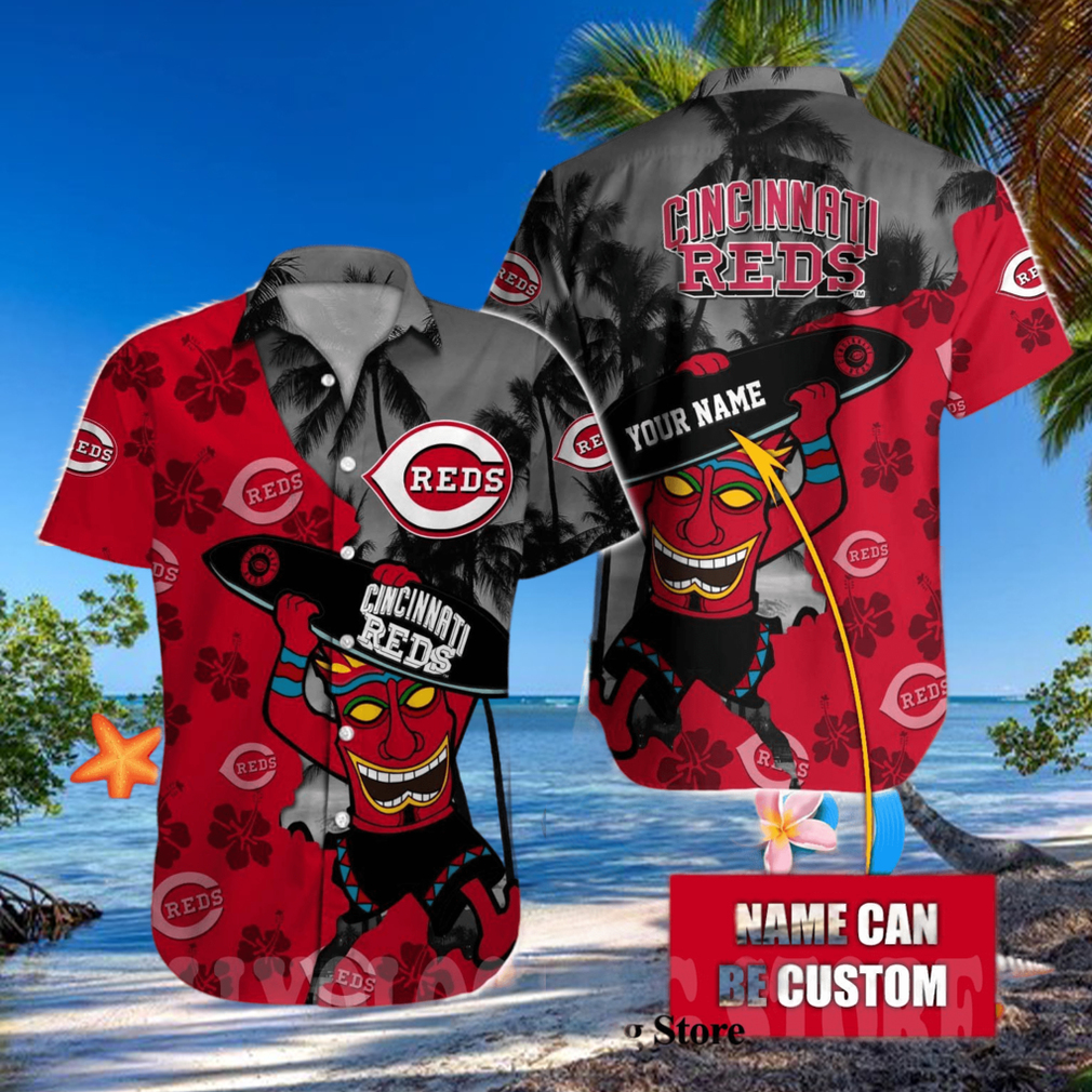 Cincinnati Reds MLB Full Printing Unisex Vacation Hawaiian Shirt - Limotees