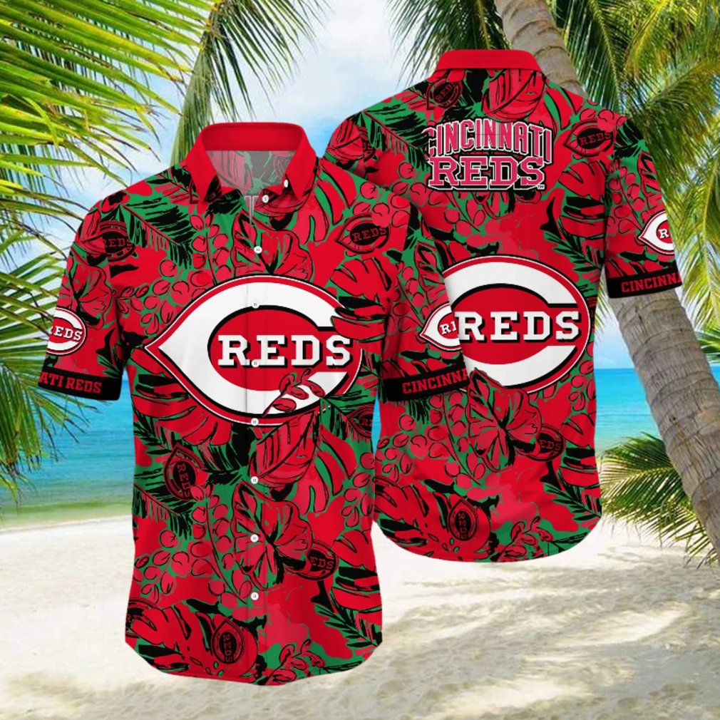 Cincinnati Reds MLB Hawaiian Shirt Travel Aloha Shirt - Limotees