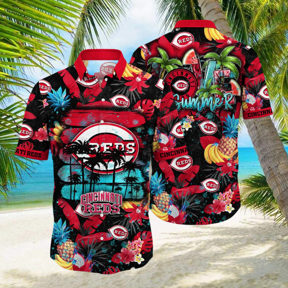 Cincinnati Reds MLB Hawaiian Shirt Warm Season Aloha Shirt - Limotees