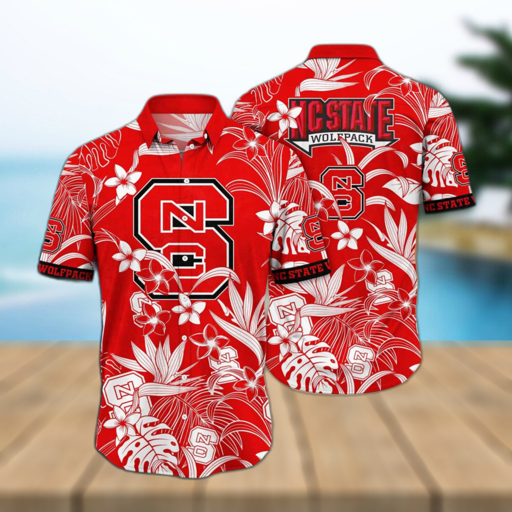 Classic Aloha NCAA NC State Wolfpack Hawaiian Shirt Summer Holiday Gift - Limotees