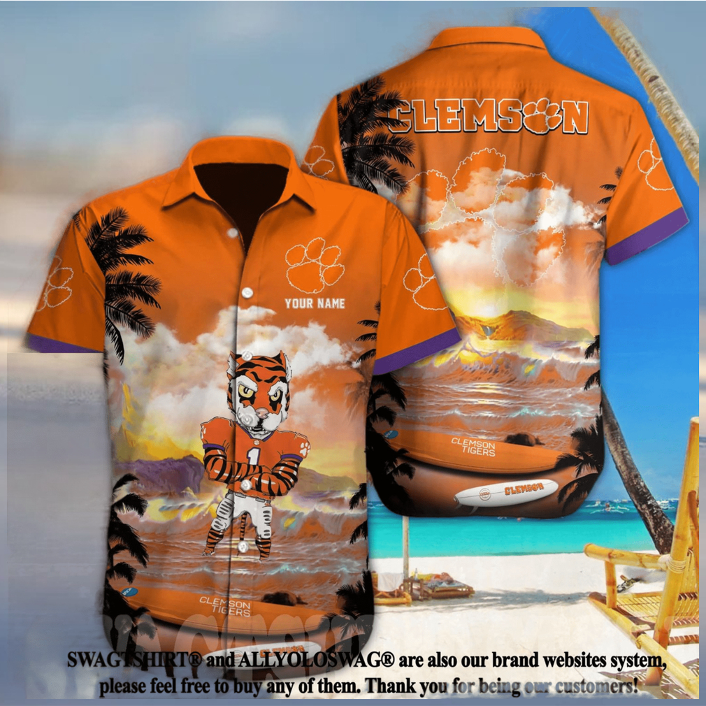 Clemson Tigers NCAA Custom Full Printed Hawaiian Shirt - Limotees