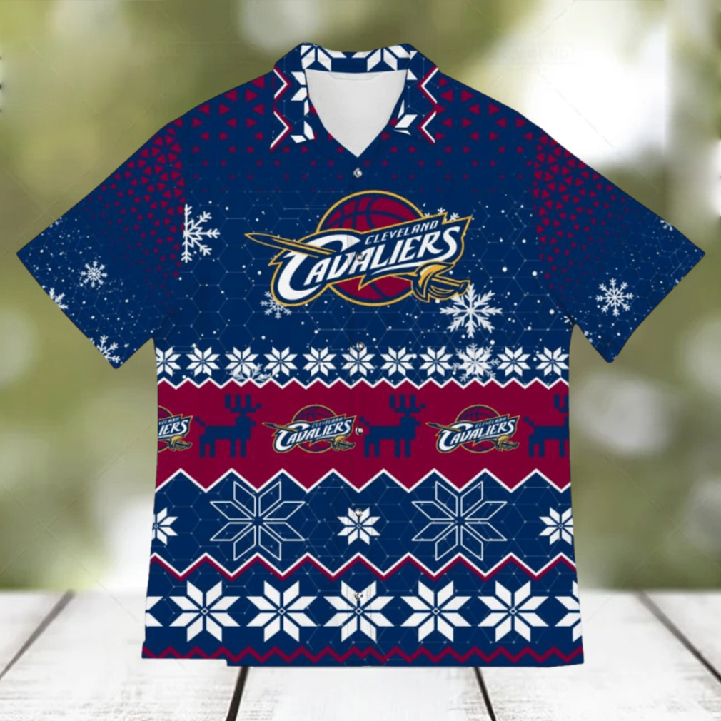 Cleveland Cavaliers Sports Football American Ugly Christmas Hawaiian Shirt - Limotees