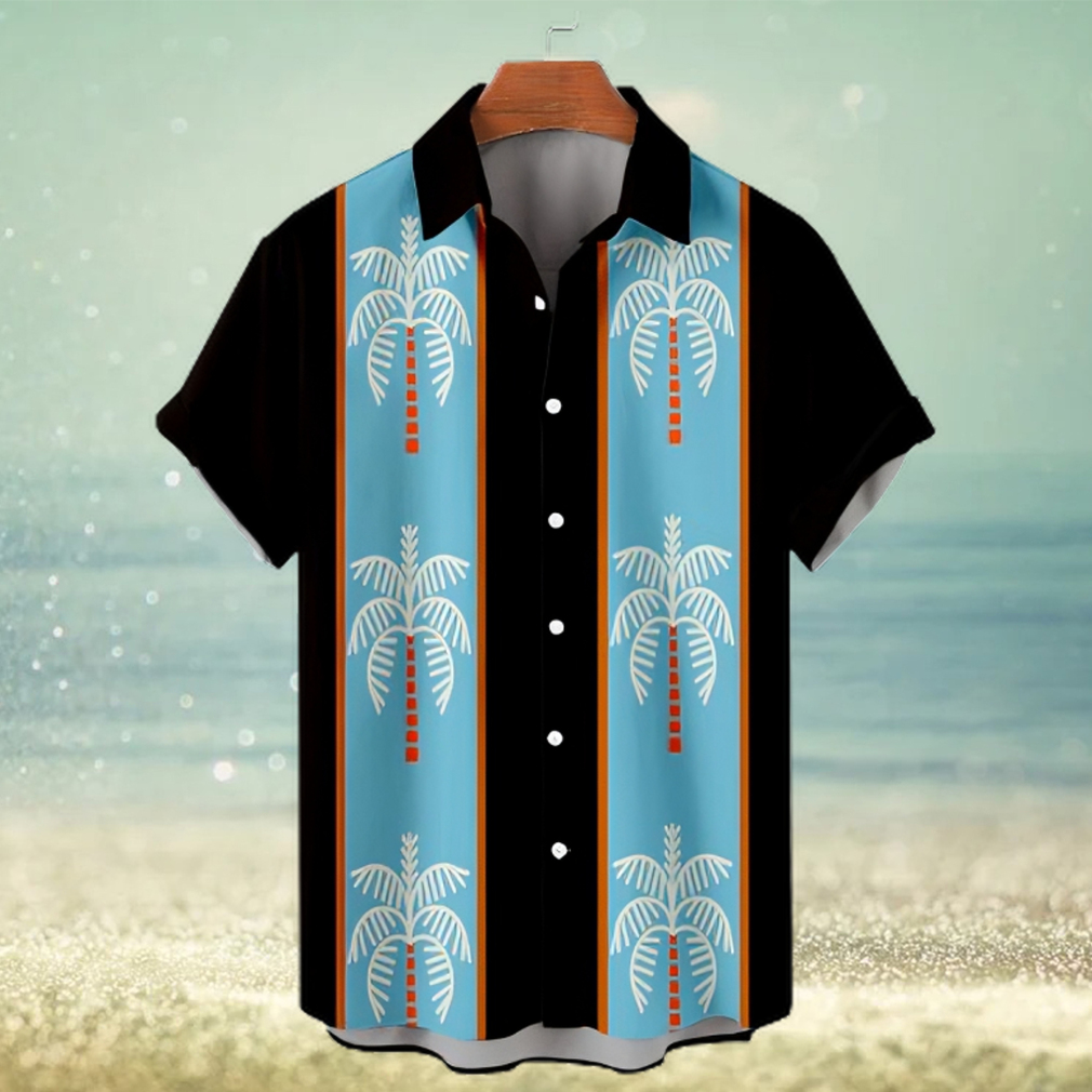 Coconut Pattern Men's Hawaiian Short Sleeve Shirt - Limotees