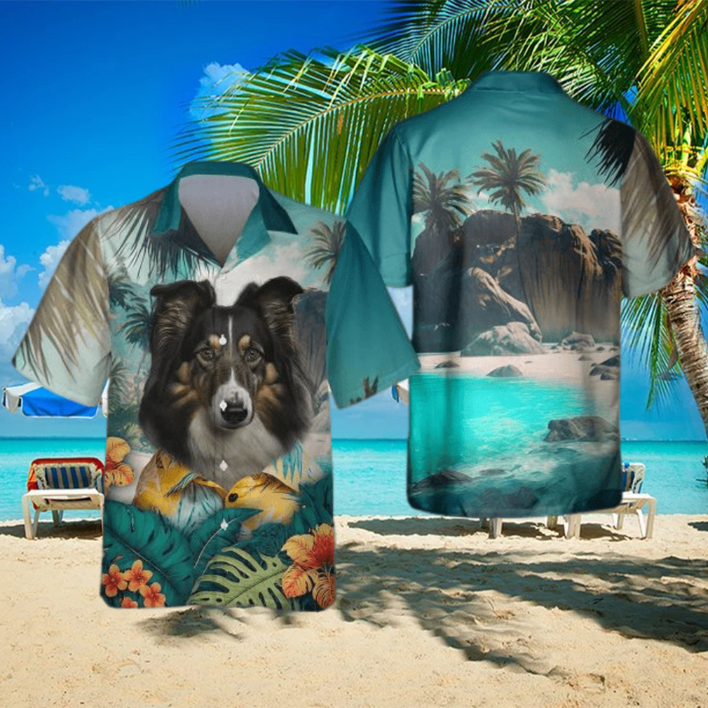 Collie All Print 3D Hawaiian Shirt For Men Women - Limotees