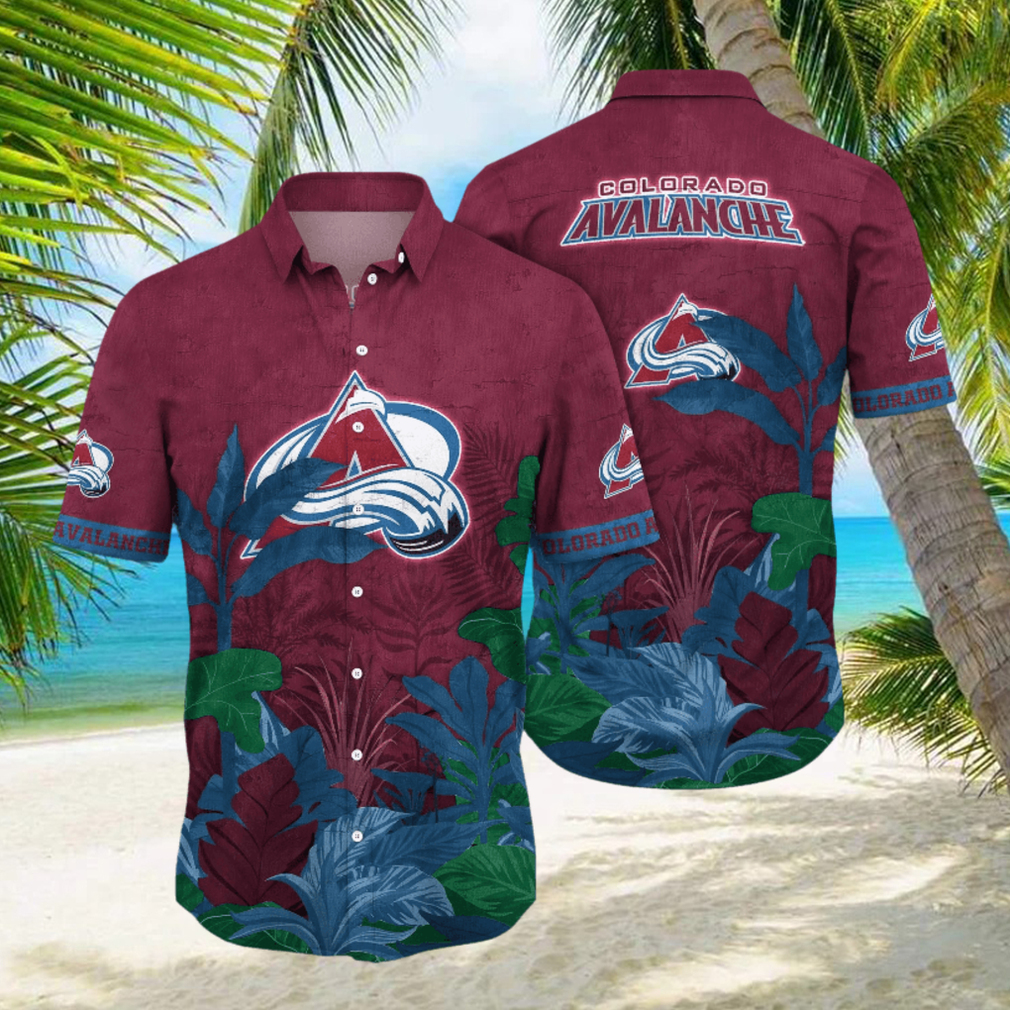 Colorado Avalanche NHL Hawaiian Shirt Golden Hour Aloha Shirt - Limotees