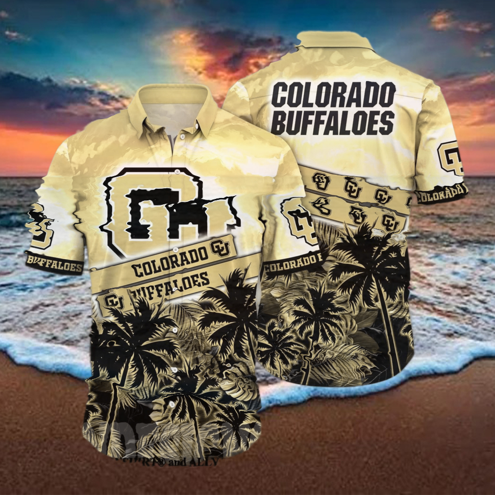 Colorado Buffaloes NCAA Flower Full Printed 3D Hawaiian Shirt - Limotees