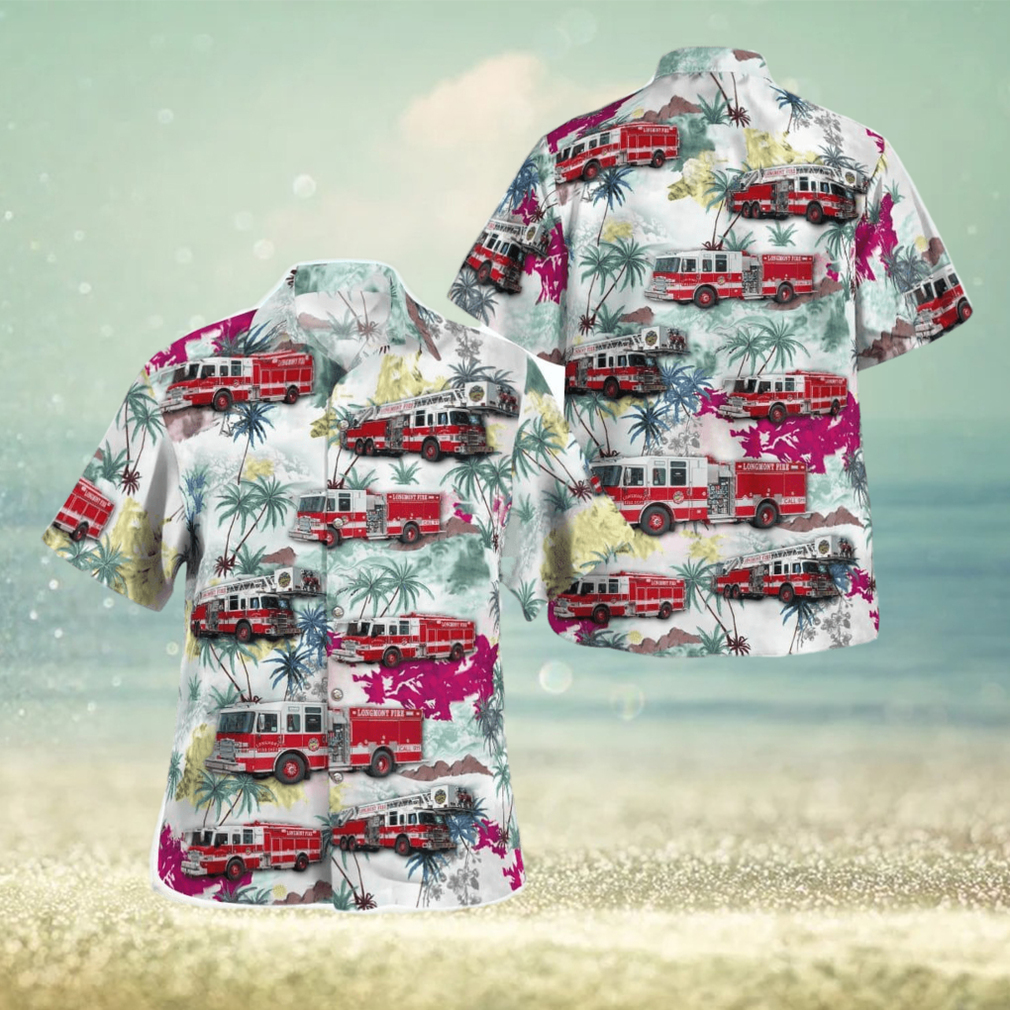 Colorado Longmont Fire Department Hawaiian Shirt - Limotees