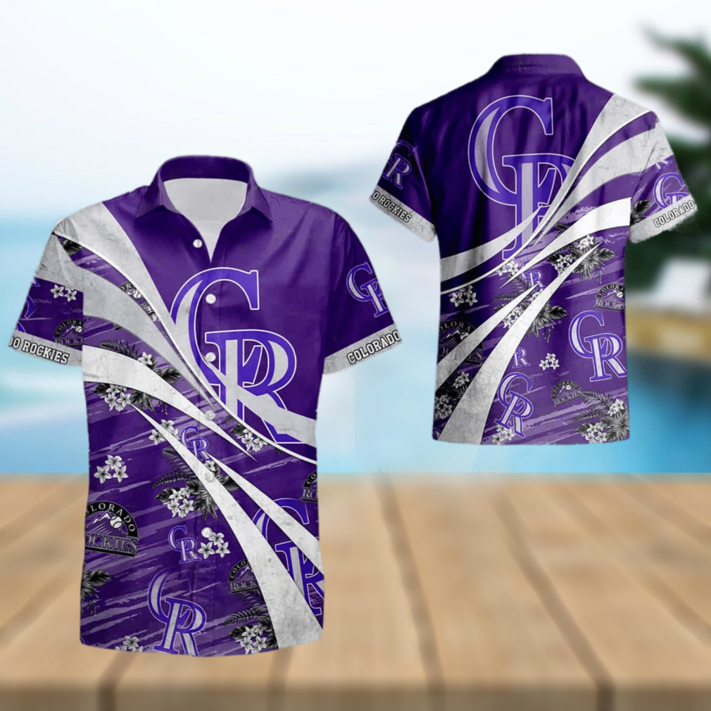 Colorado Rockies Hawaii Style Shirt Summer Hawaiian Shirt For Men And Women - Limotees