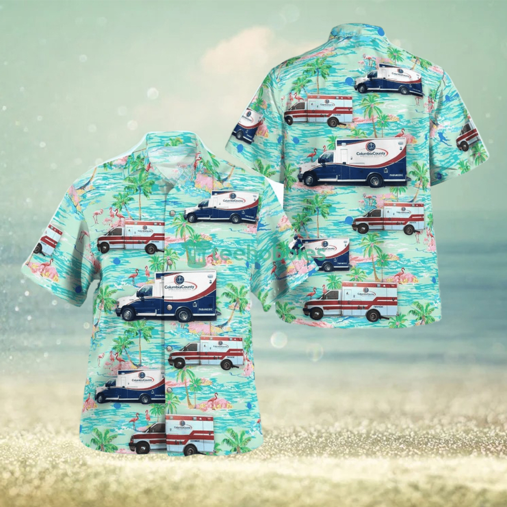 Columbia County Ambulance Service Hawaiian Shirt Best Style For Men Women - Limotees