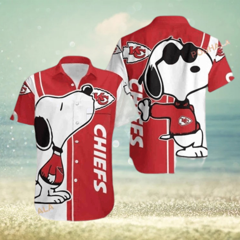 Cool Snoopy Kansas City Chiefs Funny Hawaiian Shirt Summer Beach Gift - Limotees