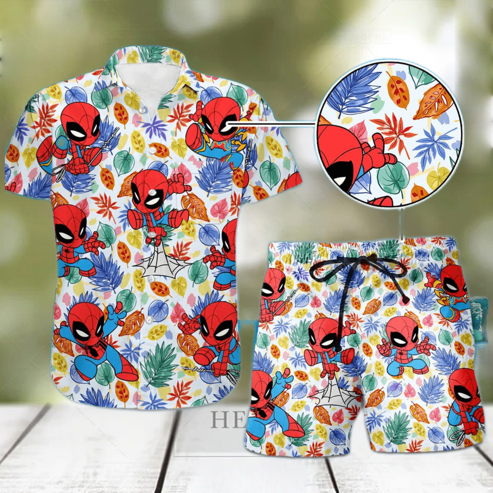 Cool Spider Man Hawaiian Shirt Gift For Marvel Fans - Limotees